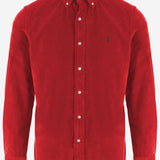 CAMICIA IN VELLUTO A COSTE 710853123 507 POLO RALPH LAUREN 