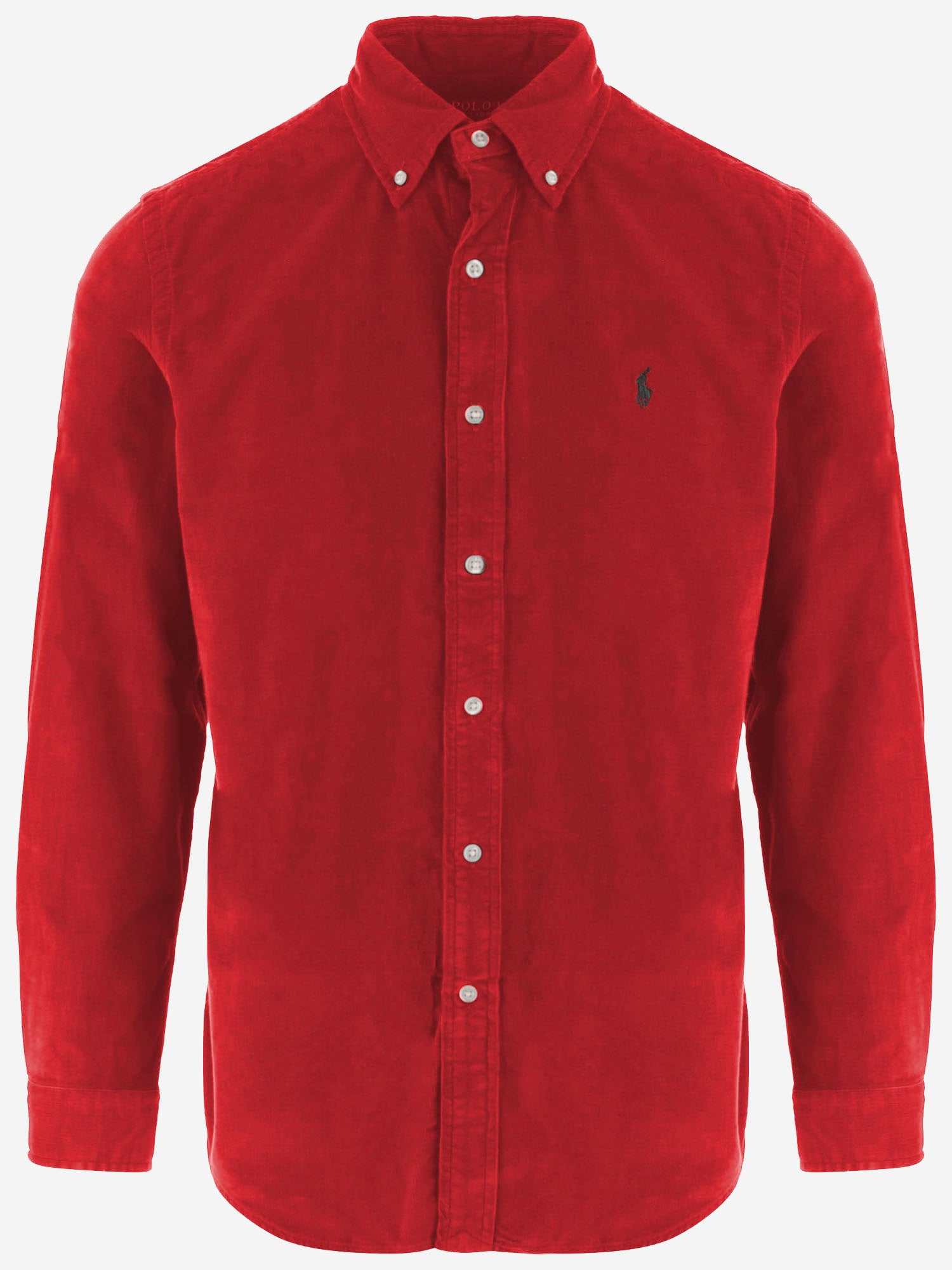 CAMICIA IN VELLUTO A COSTE 710853123 507 POLO RALPH LAUREN 