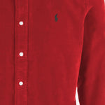 CAMICIA IN VELLUTO A COSTE 710853123 507 POLO RALPH LAUREN 