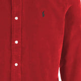CAMICIA IN VELLUTO A COSTE 710853123 507 POLO RALPH LAUREN 