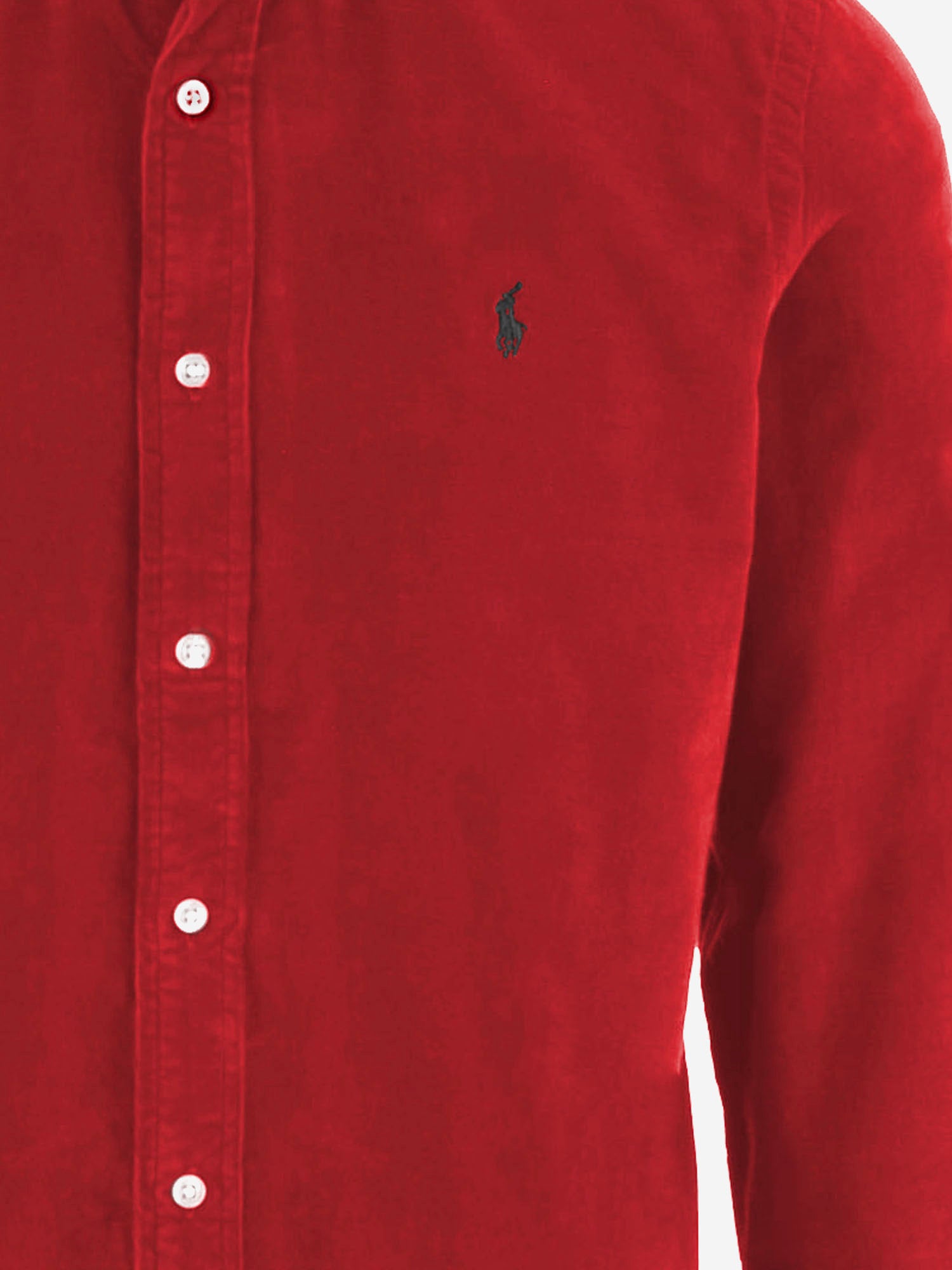CAMICIA IN VELLUTO A COSTE 710853123 507 POLO RALPH LAUREN 