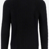 MAGLIA A TRECCE IN LANA E CASHMERE 710876762 001 POLO RALPH LAUREN 