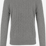 MAGLIA A TRECCE IN LANA E CASHMERE 710876762 012 POLO RALPH LAUREN 