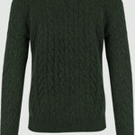 MAGLIA A TRECCE IN LANA E CASHMERE 710876762 507 POLO RALPH LAUREN 