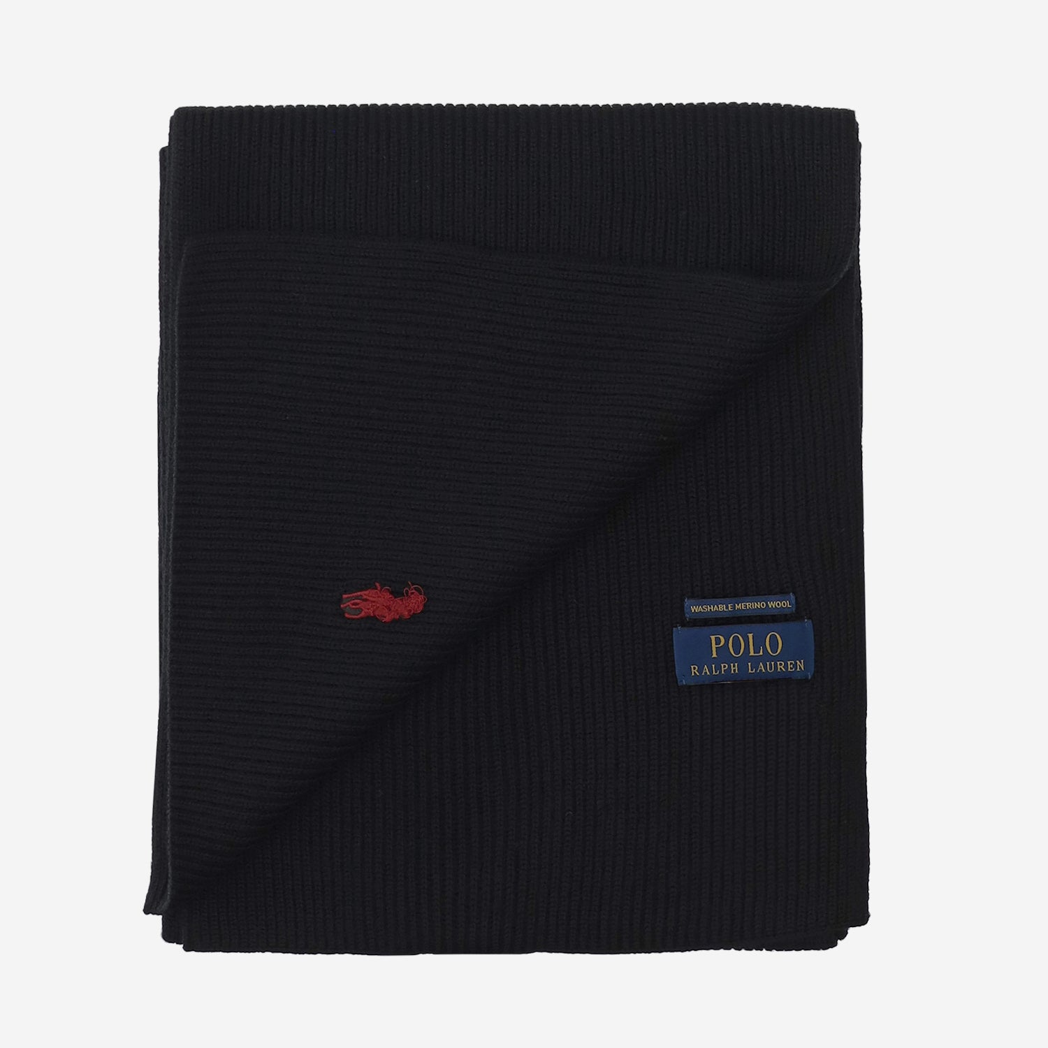 SCIARPA IN LANA CON LOGO 710886136 001 POLO RALPH LAUREN 
