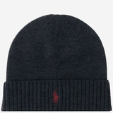 BEANIE IN LANA CON LOGO 710886137 004 POLO RALPH LAUREN 