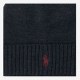 BEANIE IN LANA CON LOGO 710886137 004 POLO RALPH LAUREN 