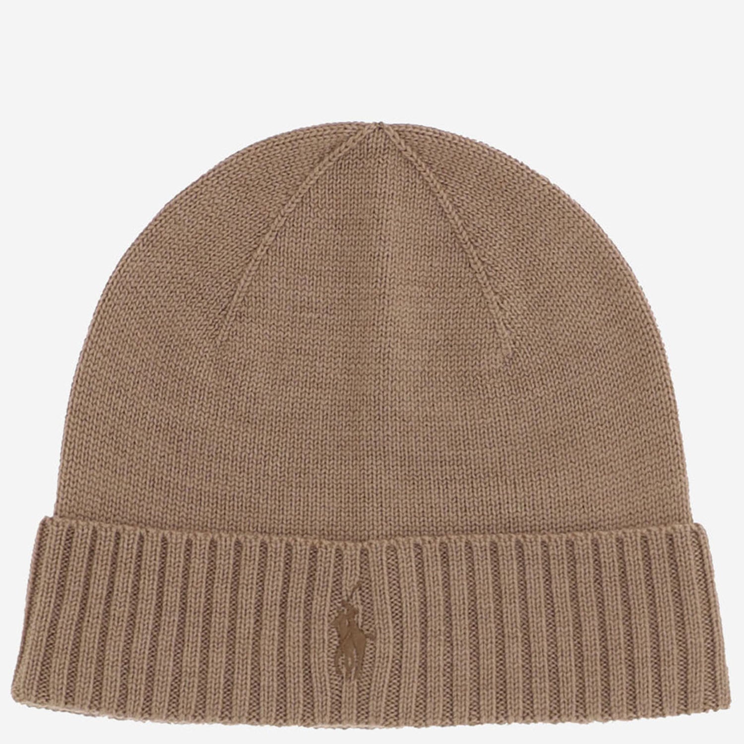 BEANIE IN LANA CON LOGO 710886137 500 POLO RALPH LAUREN 