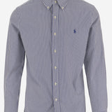 CAMICIA IN COTONE STRETCH A RIGHE 710929346 011 POLO RALPH LAUREN 