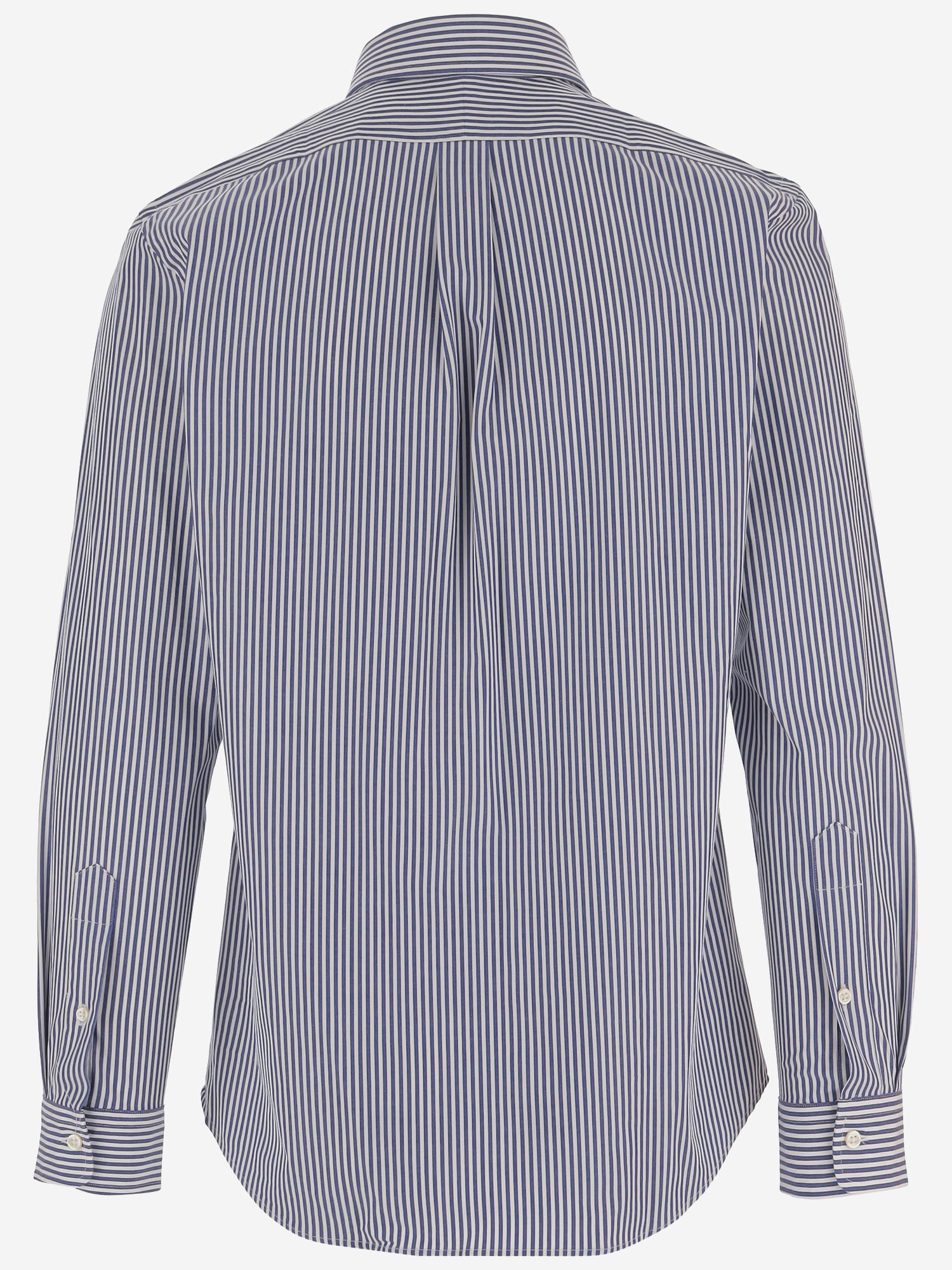 CAMICIA IN COTONE STRETCH A RIGHE 710929346 011 POLO RALPH LAUREN 