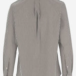 CAMICIA IN COTONE STRETCH A RIGHE 710929346 506 POLO RALPH LAUREN 