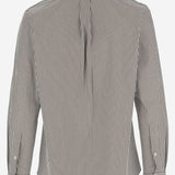 CAMICIA IN COTONE STRETCH A RIGHE 710929346 506 POLO RALPH LAUREN 
