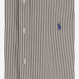 CAMICIA IN COTONE STRETCH A RIGHE 710929346 506 POLO RALPH LAUREN 
