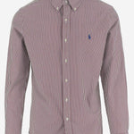 CAMICIA IN COTONE STRETCH A RIGHE 710929346 510 POLO RALPH LAUREN 