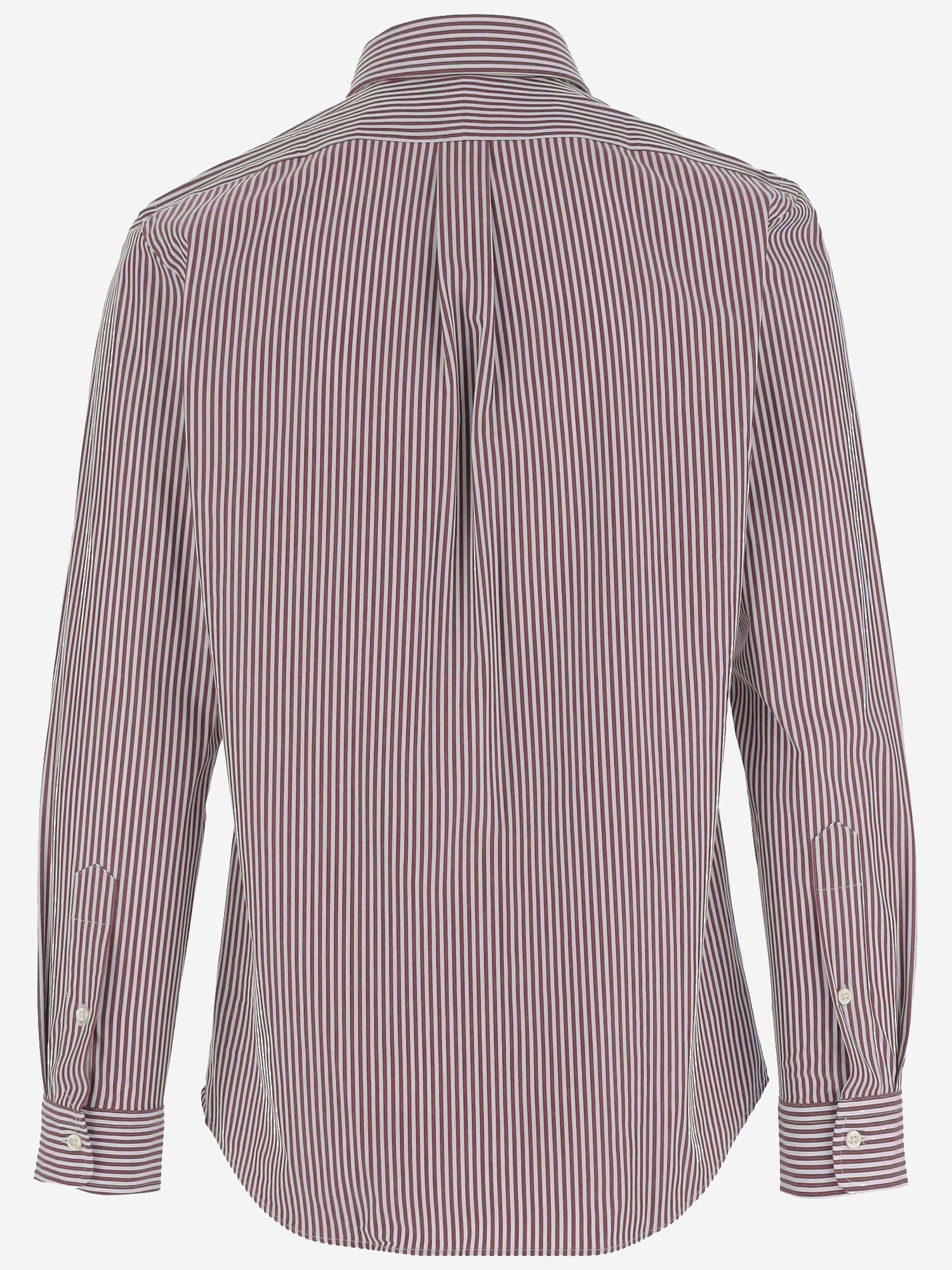 CAMICIA IN COTONE STRETCH A RIGHE 710929346 510 POLO RALPH LAUREN 
