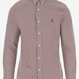 CAMICIA IN COTONE STRETCH A QUADRETTI 710929347 020 POLO RALPH LAUREN 