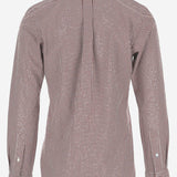 CAMICIA IN COTONE STRETCH A QUADRETTI 710929347 020 POLO RALPH LAUREN 