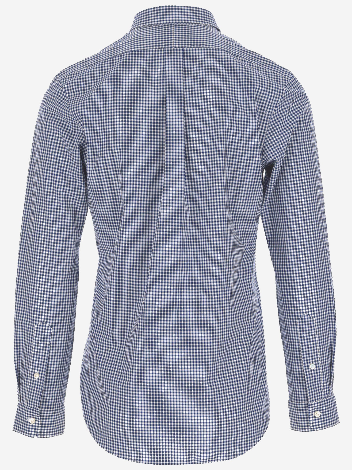 CAMICIA IN COTONE STRETCH A QUADRETTI 710929347 503 POLO RALPH LAUREN 