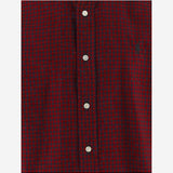 CAMICIA IN COTONE CON MOTIVO A QUADRI 710953644 001 POLO RALPH LAUREN 