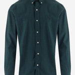 CAMICIA IN COTONE CON MOTIVO A QUADRI 710953644 005 POLO RALPH LAUREN 