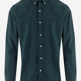 CAMICIA IN COTONE CON MOTIVO A QUADRI 710953644 005 POLO RALPH LAUREN 