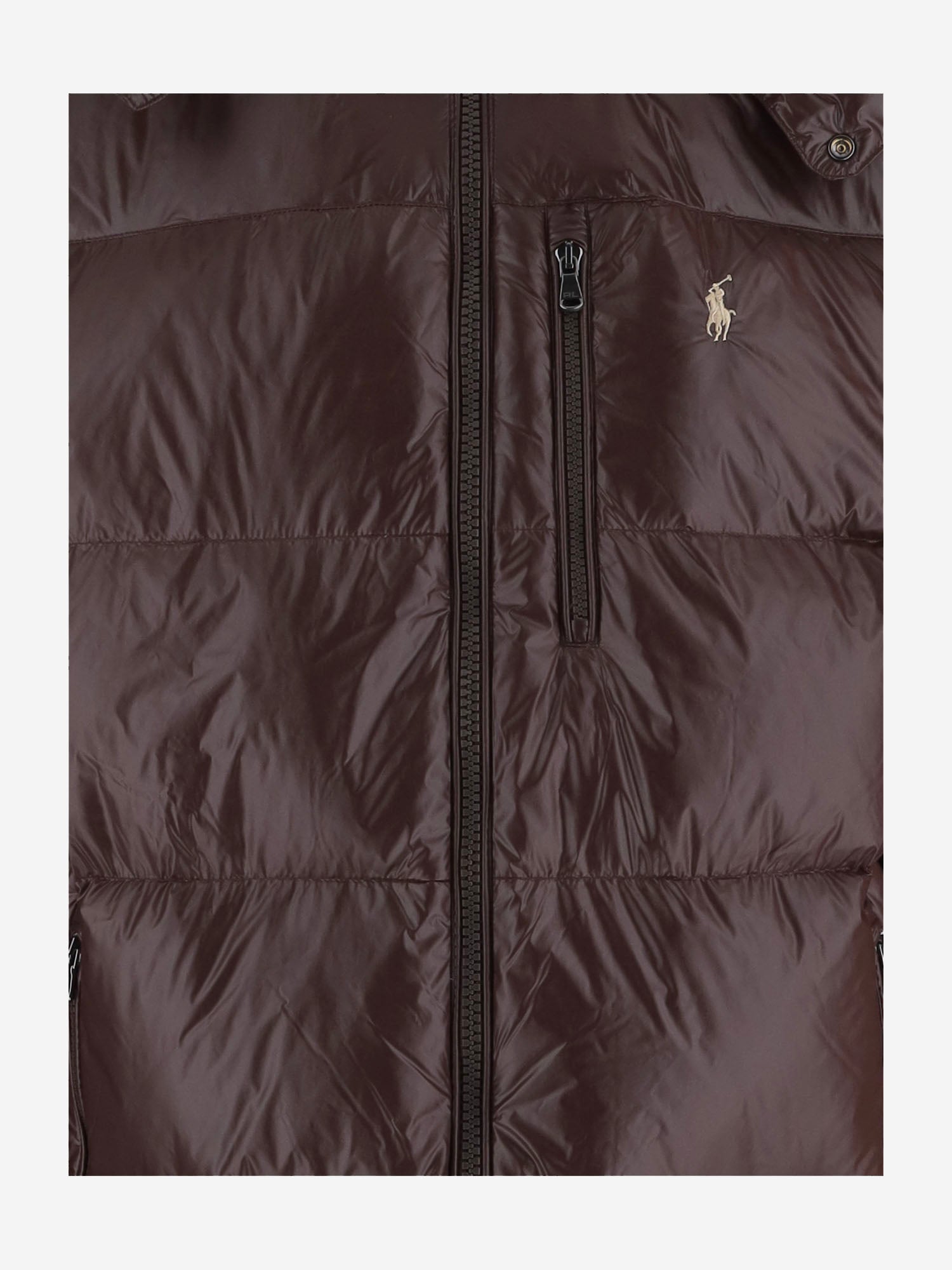 PIUMINO IN NYLON CON CAPPUCCIO 710968281 500 POLO RALPH LAUREN 