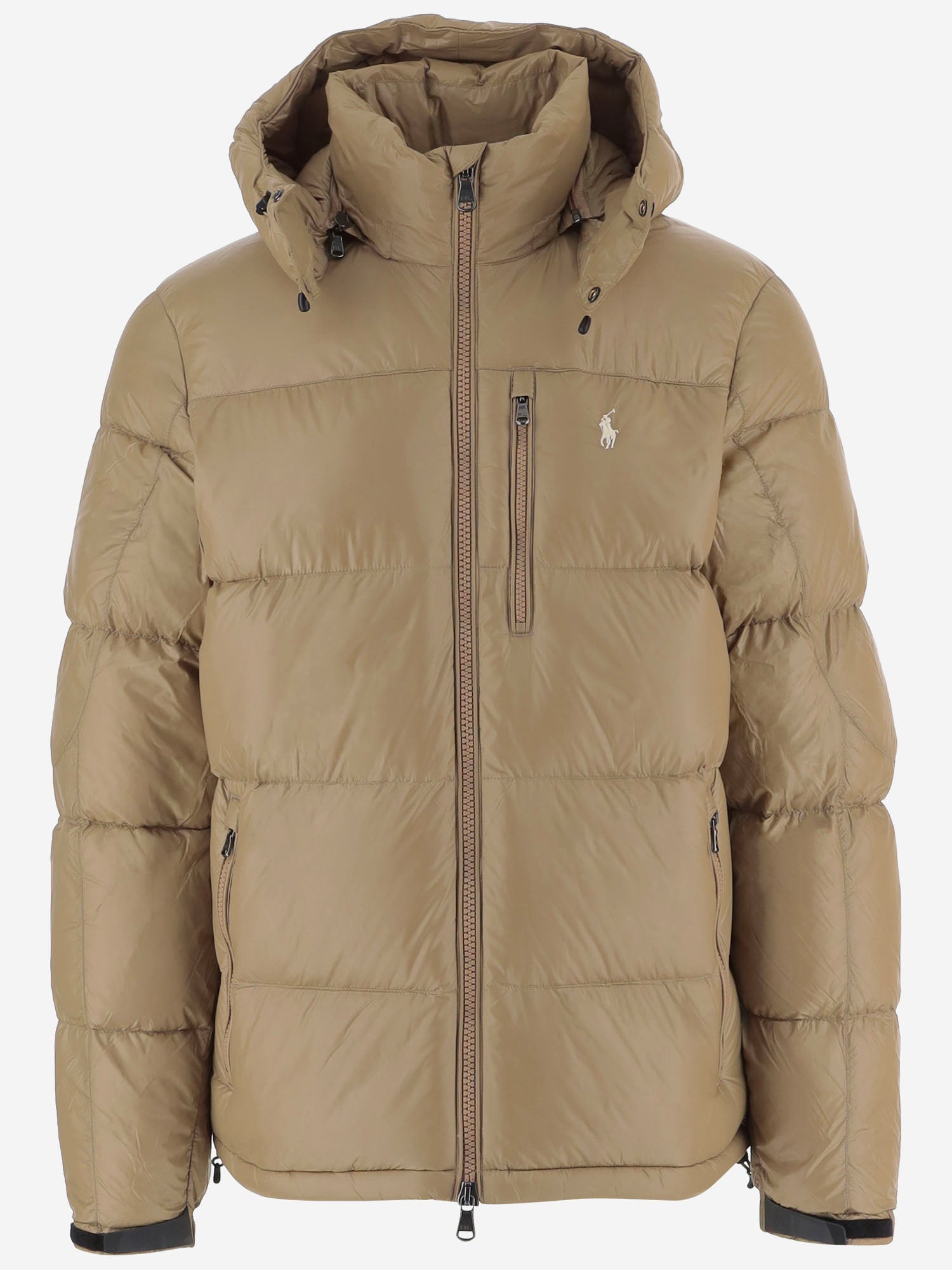 PIUMINO IN NYLON CON CAPPUCCIO 710968281 501 POLO RALPH LAUREN 