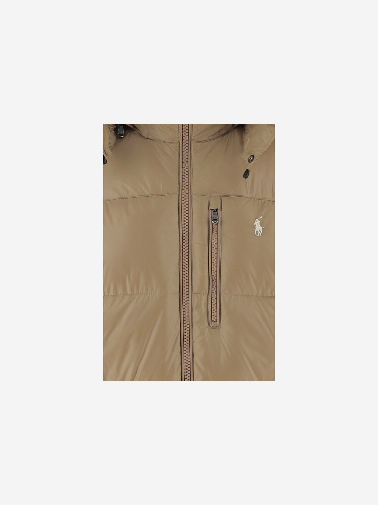 PIUMINO IN NYLON CON CAPPUCCIO 710968281 501 POLO RALPH LAUREN 