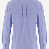 CAMICIA IN COTONE STRETCH A QUADRI 710968937 501 POLO RALPH LAUREN 