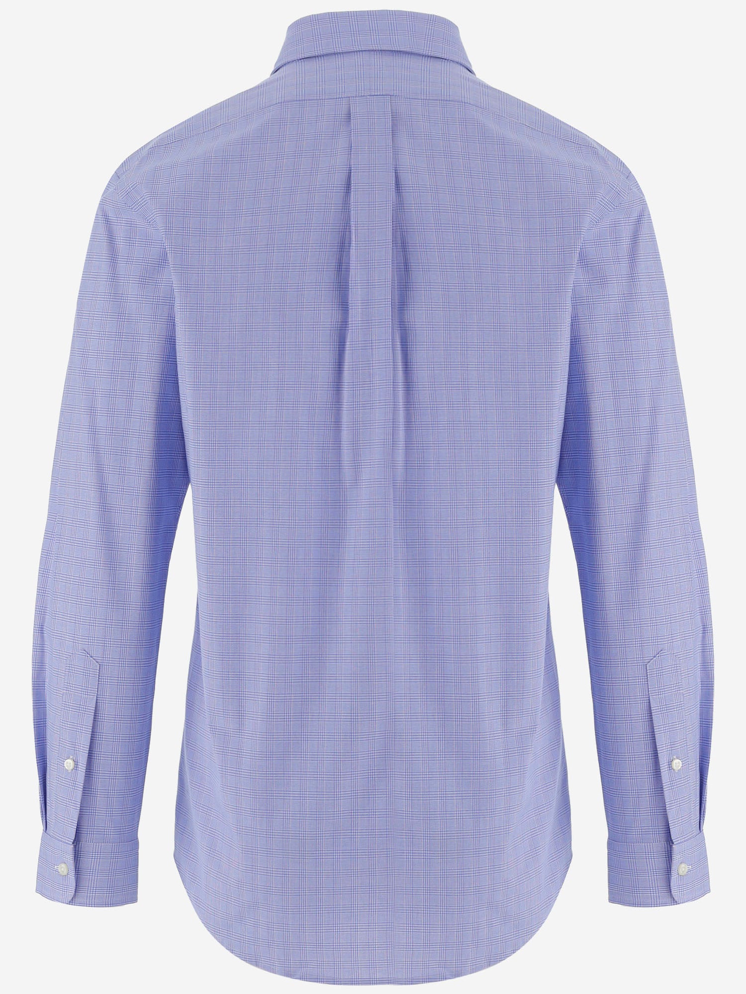 CAMICIA IN COTONE STRETCH A QUADRI 710968937 501 POLO RALPH LAUREN 