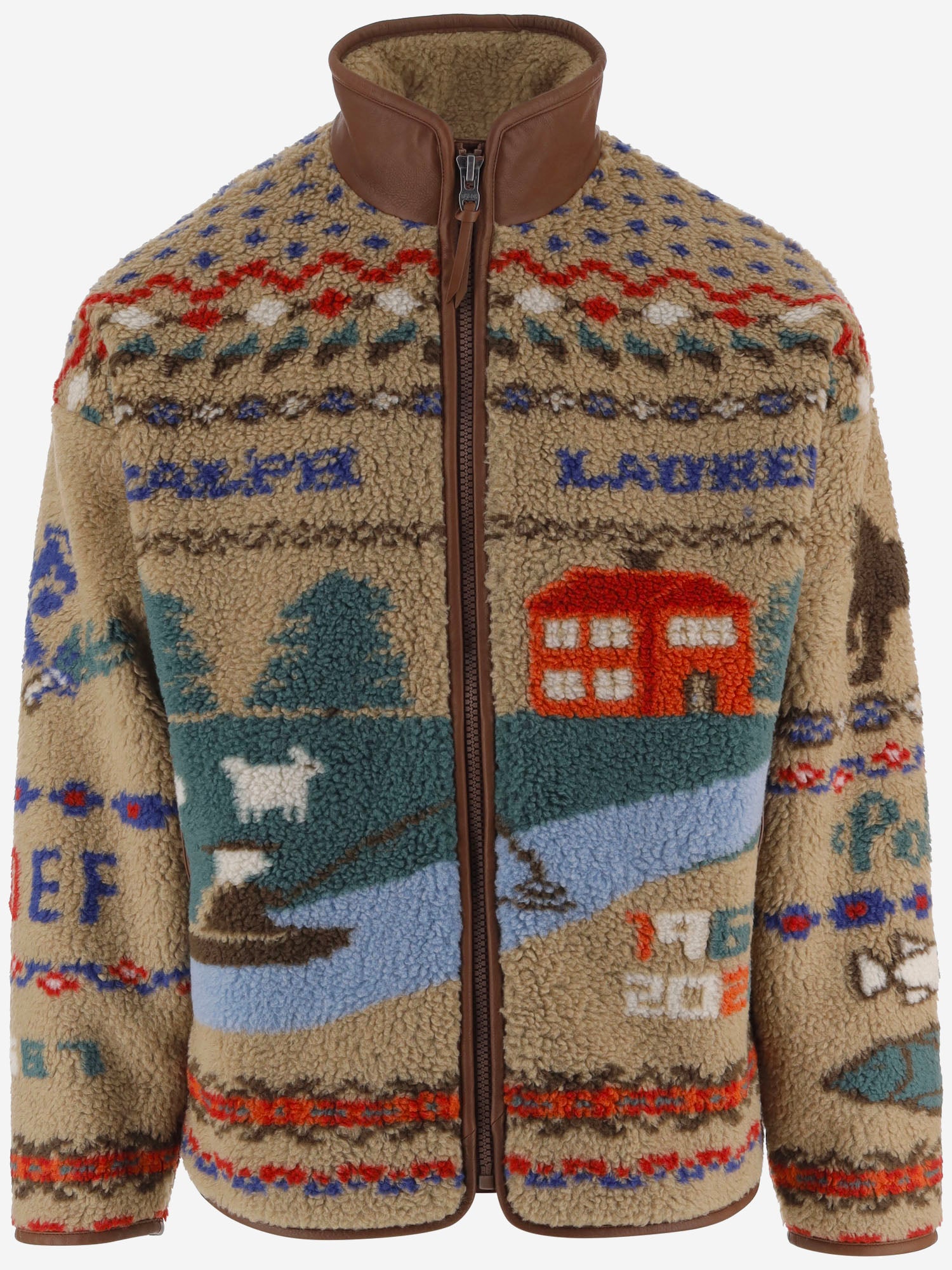 GIACCA IN PILE CON PANORAMA 710B26317 001 POLO RALPH LAUREN 