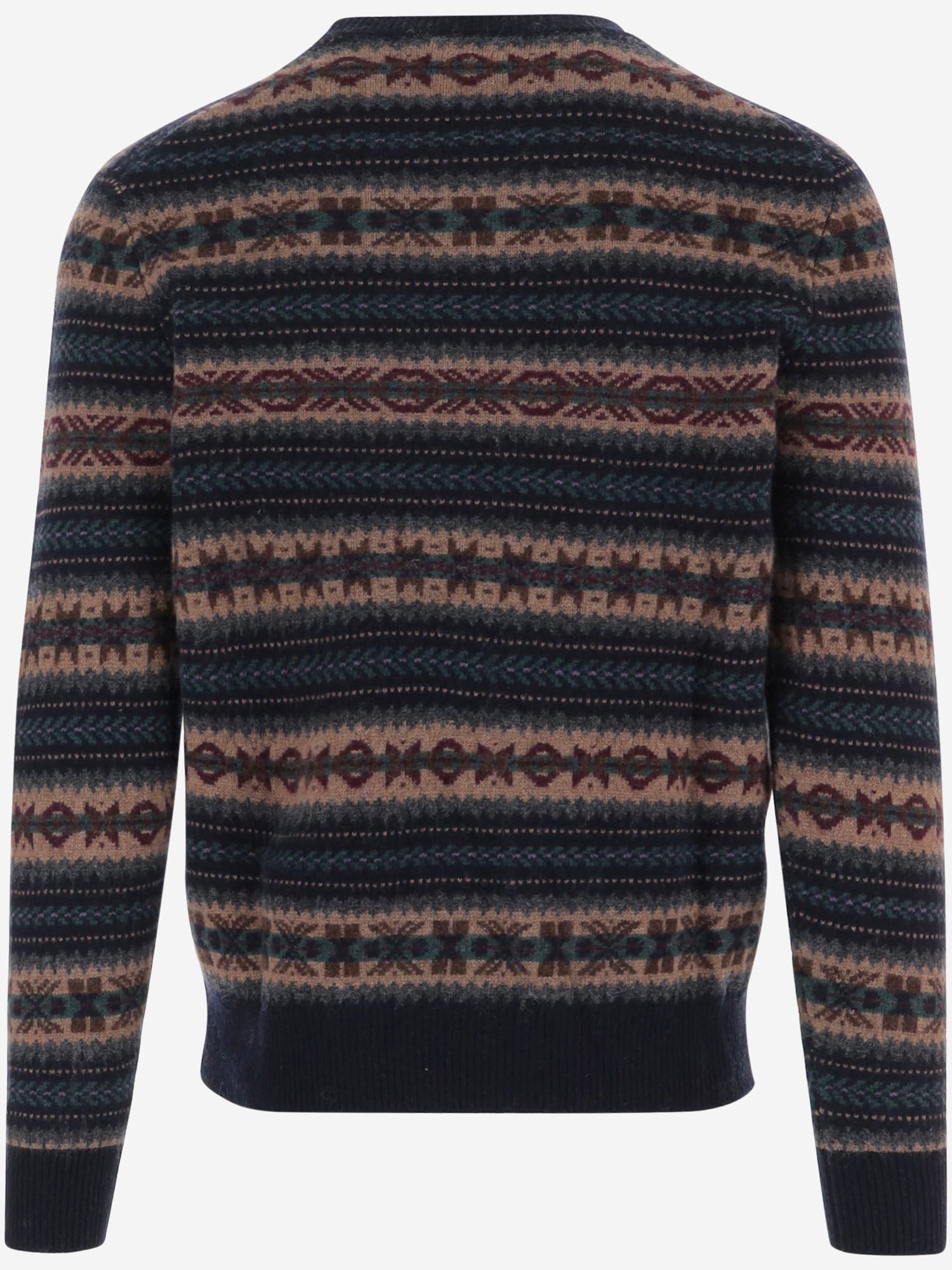 MAGLIONE IN LANA FAIR ISLE 710B26783 001 POLO RALPH LAUREN 