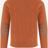 MAGLIONE IN LANA E CASHMERE CON TOPPE AI GOMITI 710B27270 001 POLO RALPH LAUREN 