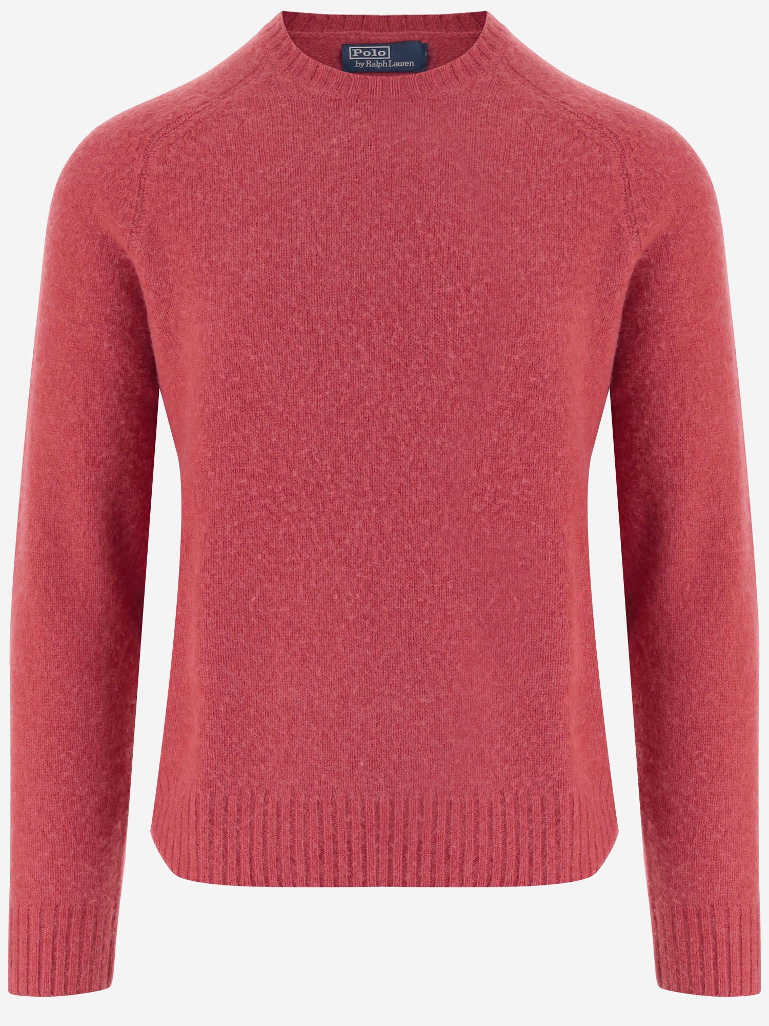 MAGLIONE IN LANA E CASHMERE CON TOPPE AI GOMITI<BR/><BR/> 710B27270 003 POLO RALPH LAUREN 