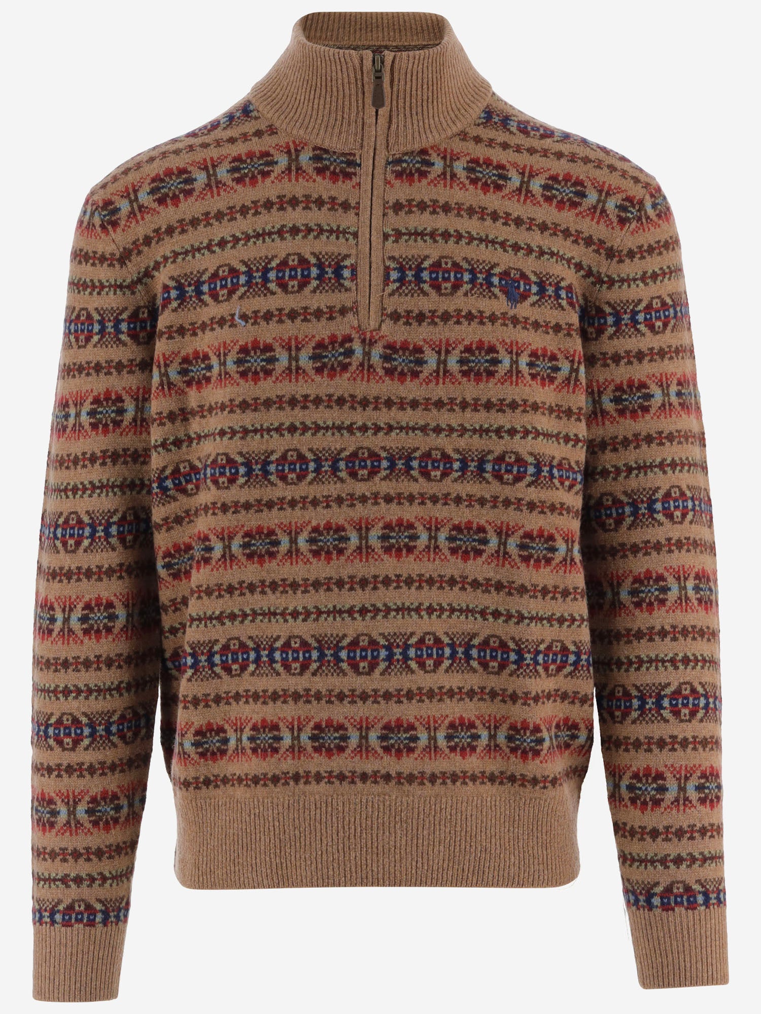 Maglione Fair Isle in lana 710B28589 001 POLO RALPH LAUREN 