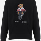 FELPA IN COTONE CON STAMPA POLO BEAR 710B28740 001 POLO RALPH LAUREN 
