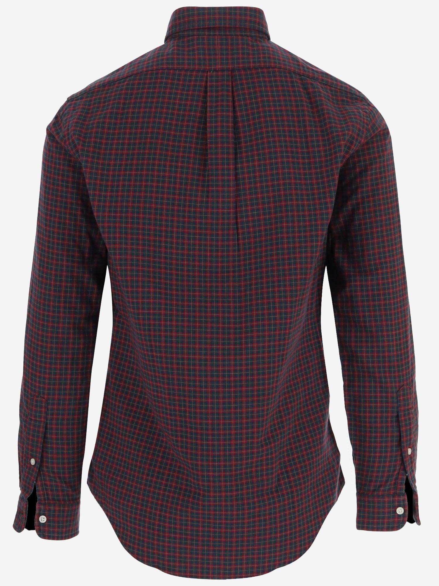 CAMICIA IN COTONE CON MOTIVO CHECK 710B30159 001 POLO RALPH LAUREN 