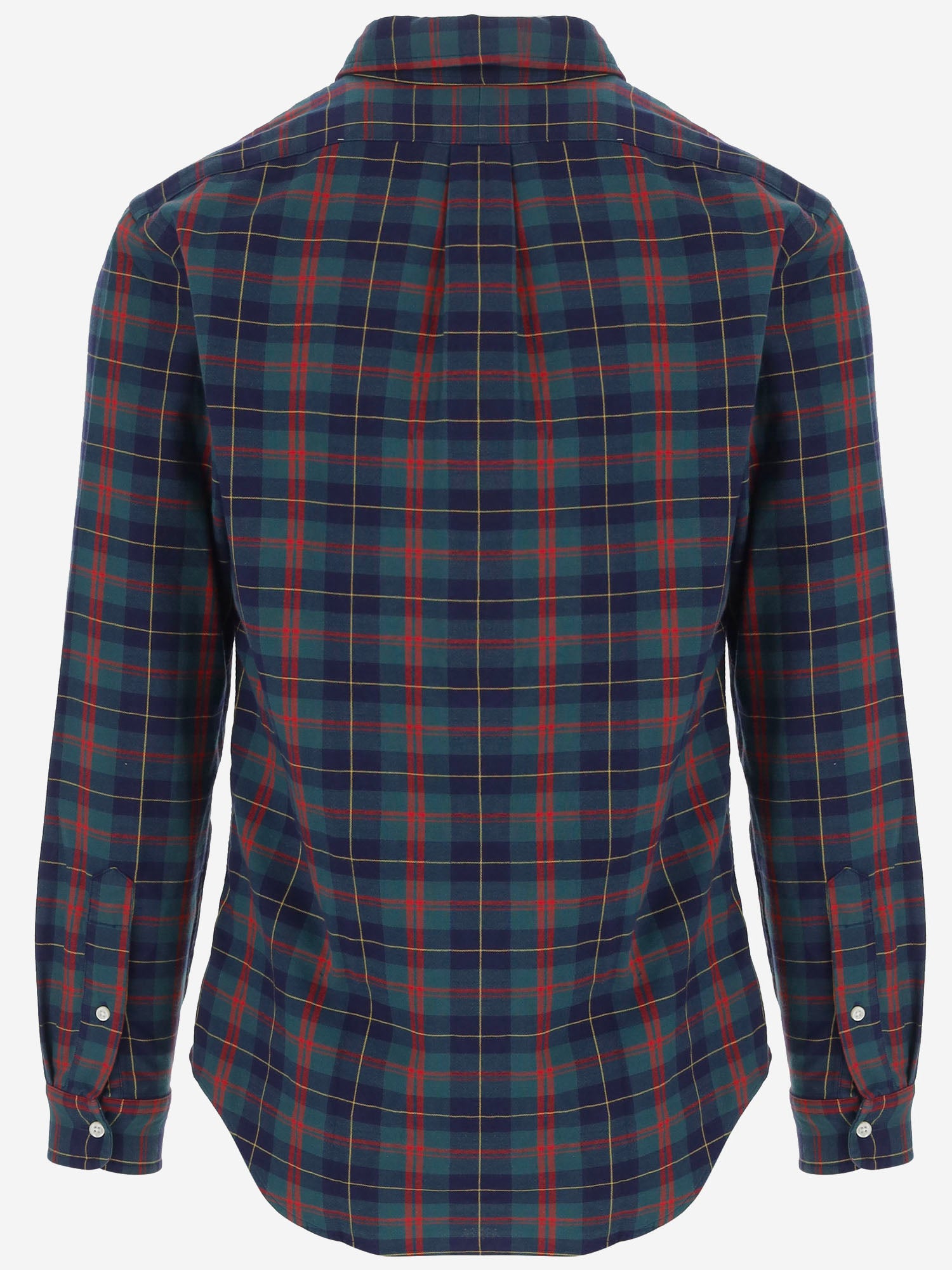 CAMICIA IN COTONE CON MOTIVO CHECK 710B30160 001 POLO RALPH LAUREN 
