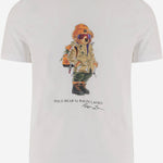 T-SHIRT IN COTONE CON POLO BEAR 710B30186 001 POLO RALPH LAUREN 