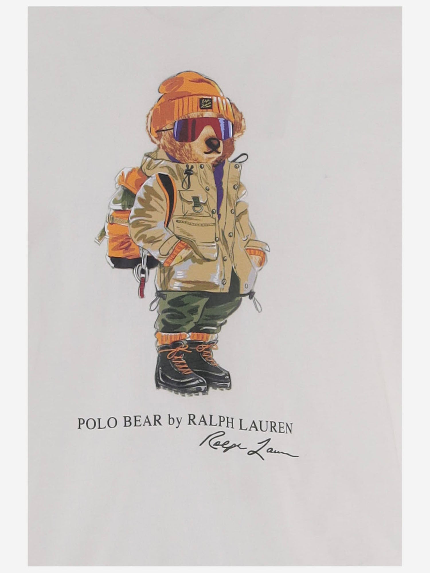 T-SHIRT IN COTONE CON POLO BEAR 710B30186 001 POLO RALPH LAUREN 