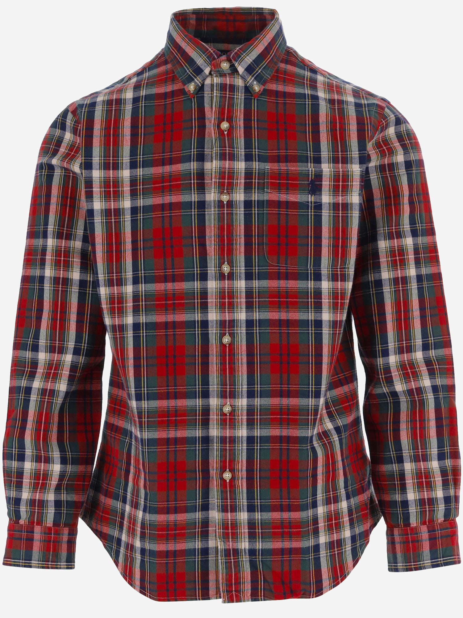 Camicia a quadri in cotone 710B30242 001 POLO RALPH LAUREN 