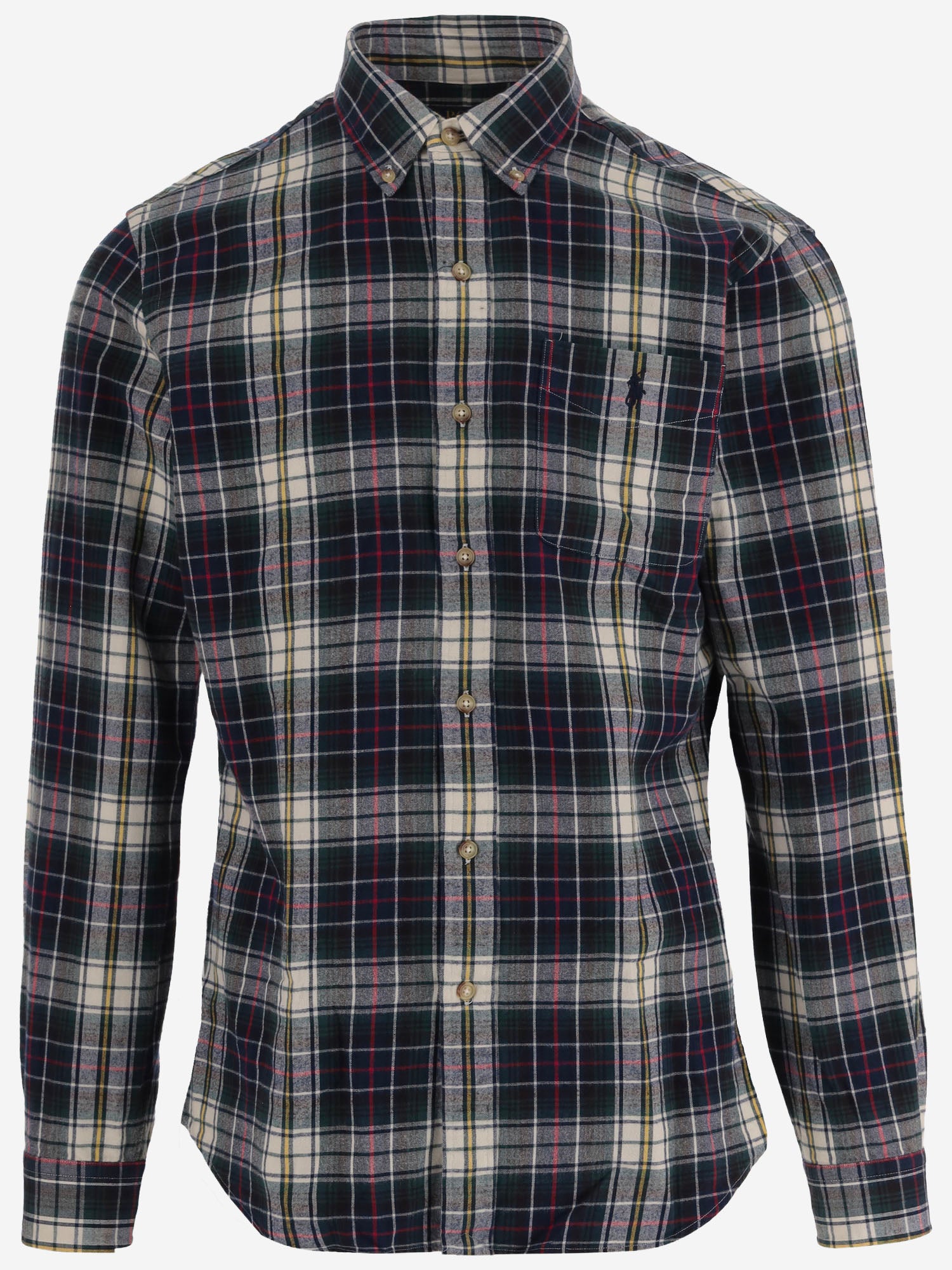 Camicia a quadri in cotone 710B30242 002 POLO RALPH LAUREN 