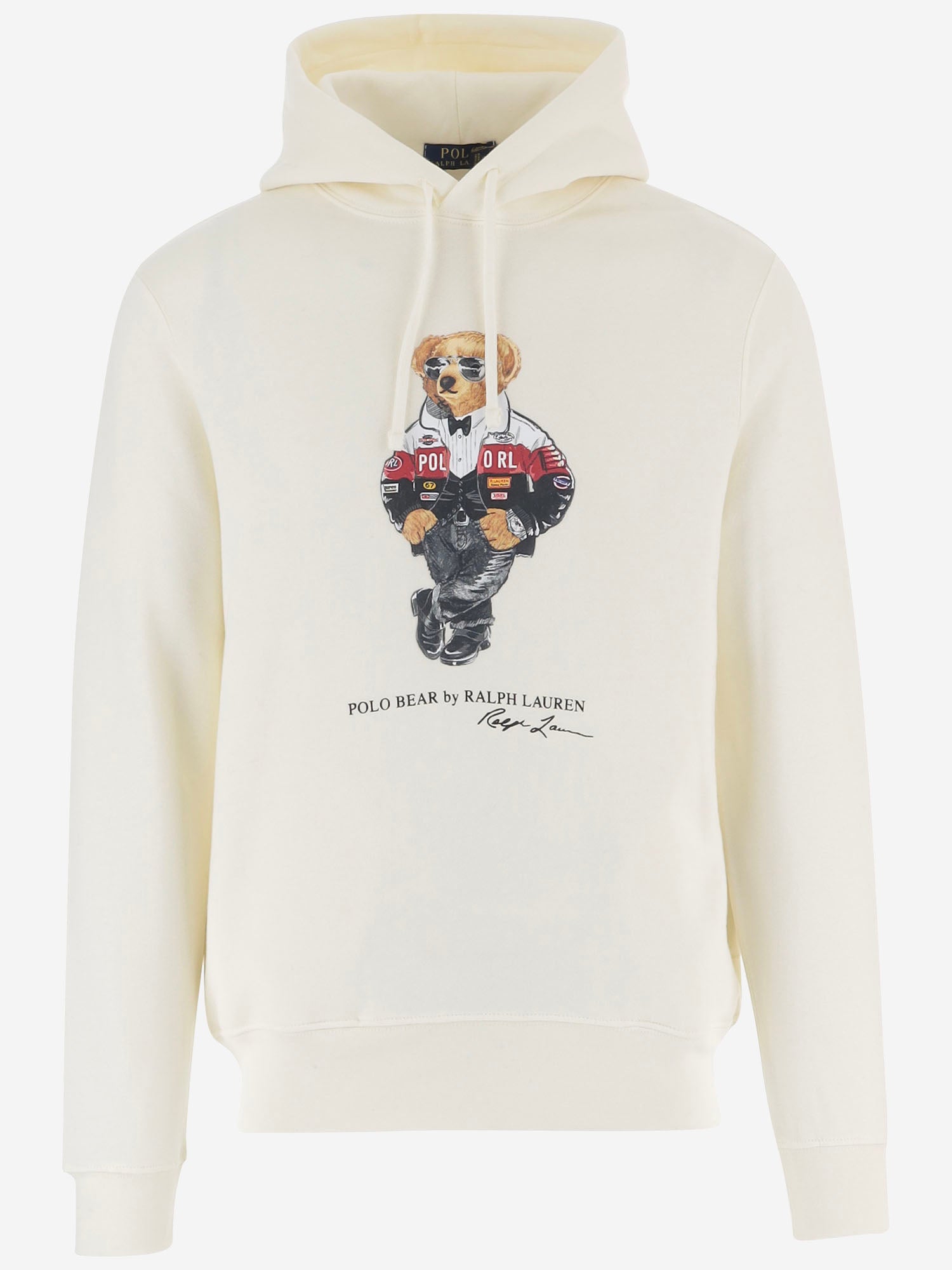 FELPA IN MISTO COTONE CON STAMPA POLO BEAR 710B30954 001 POLO RALPH LAUREN 