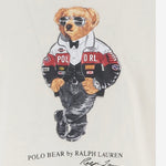 T-SHIRT IN COTONE CON STAMPA POLO BEAR 710B34590 002 POLO RALPH LAUREN 