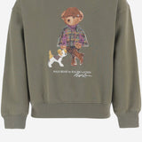 FELPA IN COTONE CON STAMPA POLO BEAR 312B26298 001 POLO RALPH LAUREN KIDS 