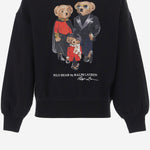 FELPA IN MISTO COTONE CON STAMPA POLO BEAR 312B31542 001 POLO RALPH LAUREN KIDS 