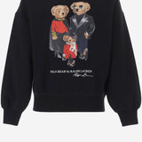 FELPA IN MISTO COTONE CON STAMPA POLO BEAR 312B31542 001 POLO RALPH LAUREN KIDS 