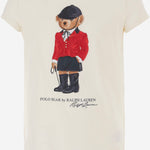T-SHIRT IN COTONE CON POLO BEAR 313B28481 001 POLO RALPH LAUREN KIDS 