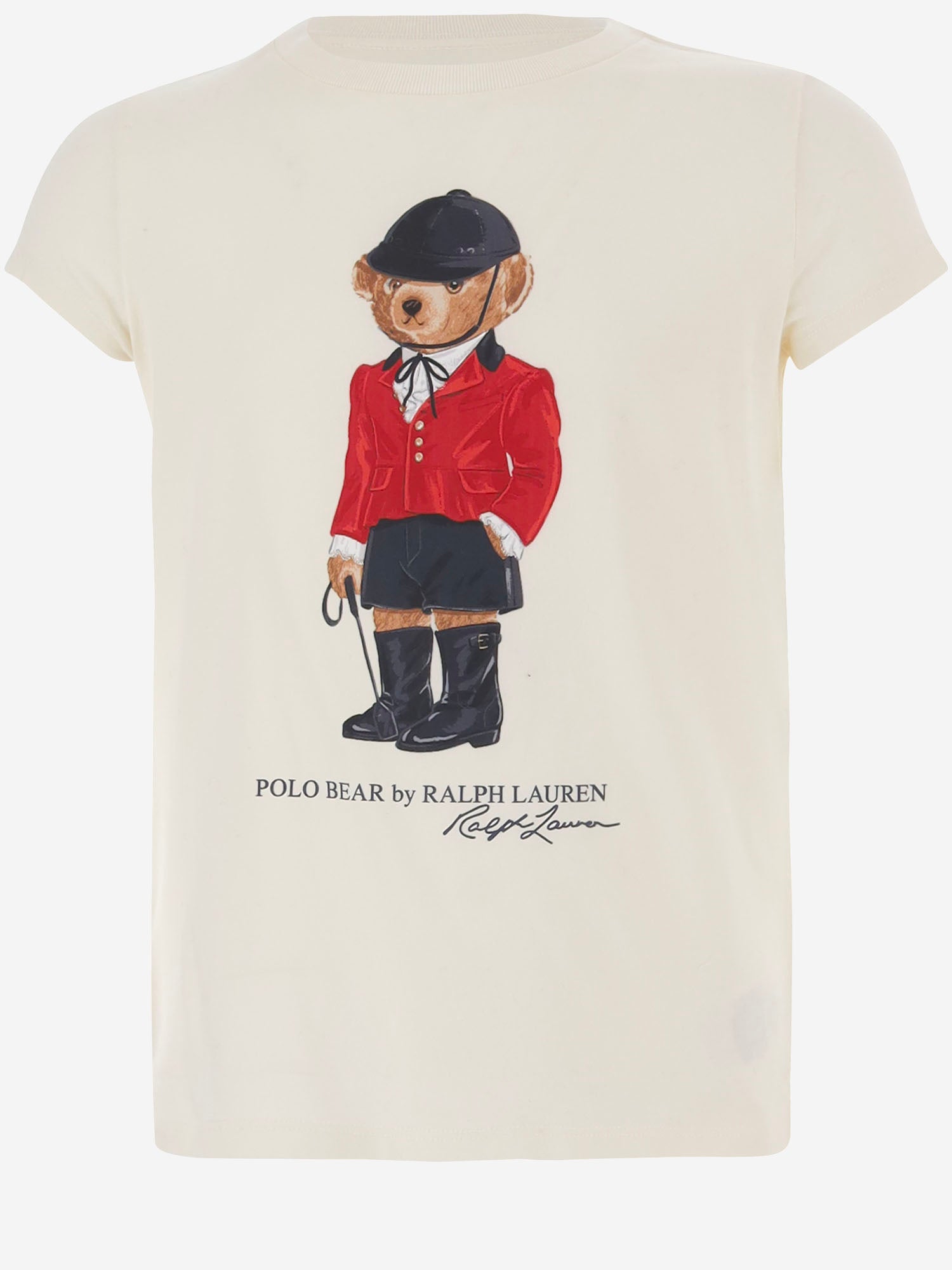 T-SHIRT IN COTONE CON POLO BEAR 313B28481 001 POLO RALPH LAUREN KIDS 