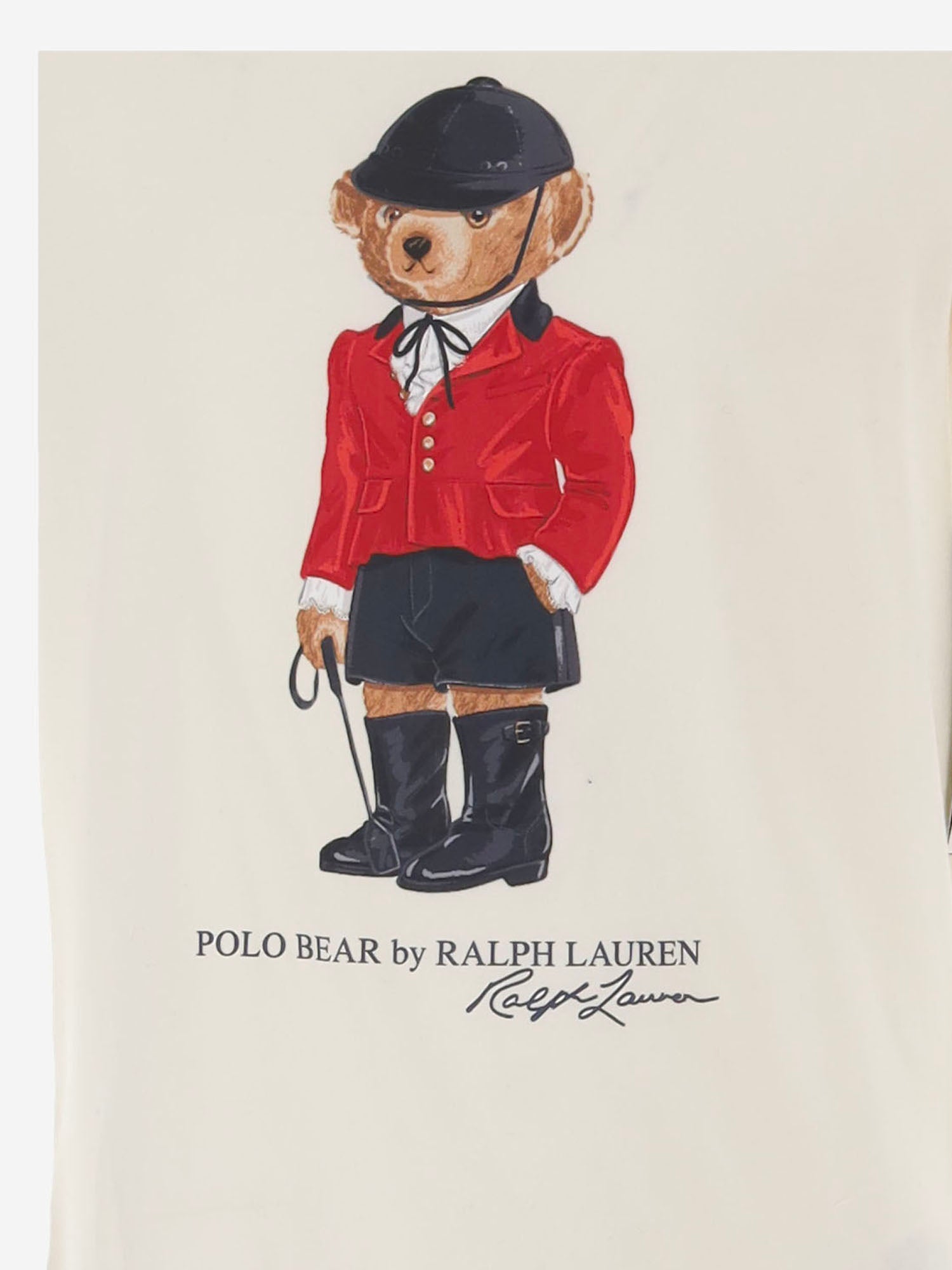 T-SHIRT IN COTONE CON POLO BEAR 313B28481 001 POLO RALPH LAUREN KIDS 